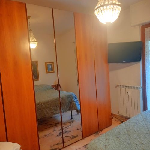 Penthouse with sea views of the Gulf of Rapallo, a stone’s throw from the marina and beaches in Rapallo, Via Vespucci