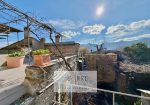 Semi-detached house with terrace overlooking the valley in Aquila d’Arroscia