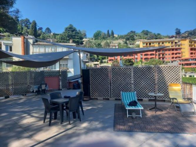 Penthouse with sea views of the Gulf of Rapallo, a stone’s throw from the marina and beaches in Rapallo, Via Vespucci