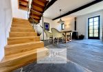 Semi-detached house with terrace overlooking the valley in Aquila d’Arroscia