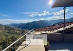 Semi-detached house with terrace overlooking the valley in Aquila d’Arroscia