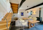 Semi-detached house with terrace overlooking the valley in Aquila d’Arroscia