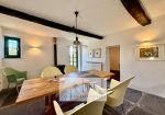 Semi-detached house with terrace overlooking the valley in Aquila d’Arroscia