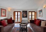 Restored town house with guest apartment and church views