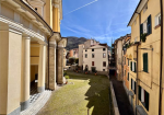 Restored town house with guest apartment and church views
