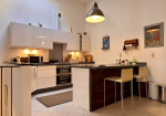 Restored town house with guest apartment and church views