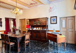 Apartment requiring modernization, featuring original period frescoes