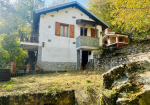 Detached villa with surrounding land.