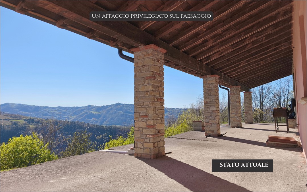 Panoramic Villa in Monferrato with Over 2 Hectares of Private Land – Rare Opportunity to Complete and Customize