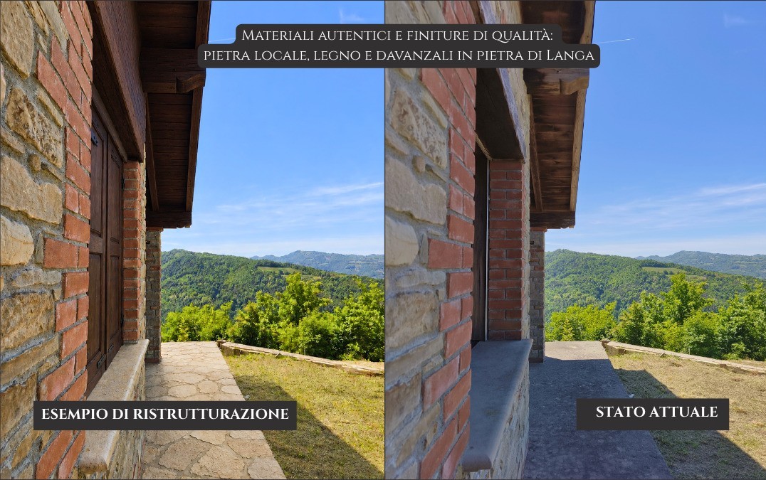 Panoramic Villa in Monferrato with Over 2 Hectares of Private Land – Rare Opportunity to Complete and Customize
