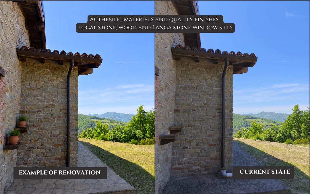 Panoramic Villa in Monferrato with Over 2 Hectares of Private Land – Rare Opportunity to Complete and Customize