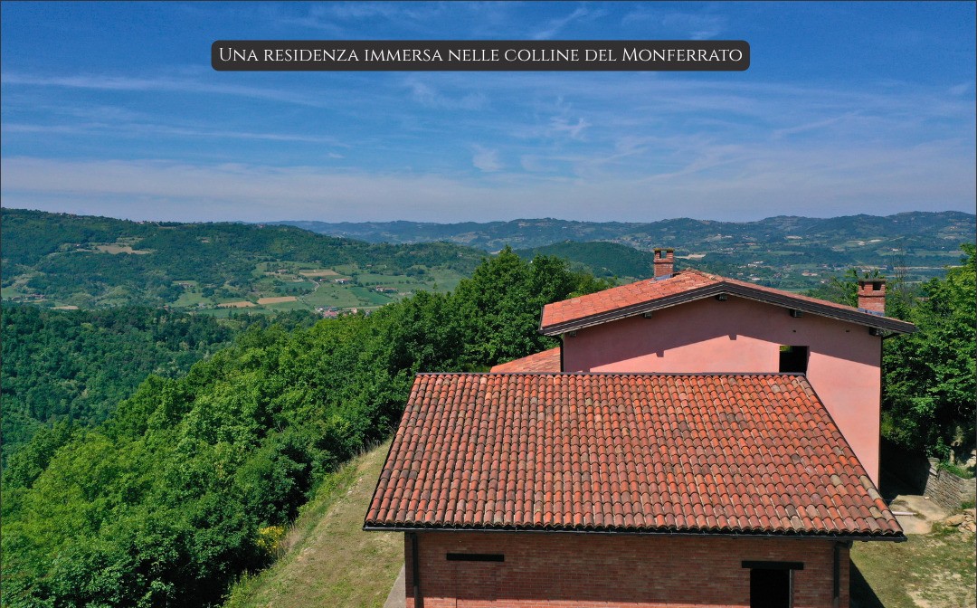 Panoramic Villa in Monferrato with Over 2 Hectares of Private Land – Rare Opportunity to Complete and Customize