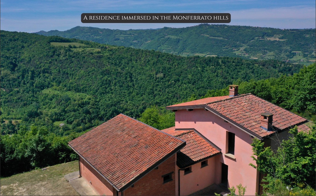 Panoramic Villa in Monferrato with Over 2 Hectares of Private Land – Rare Opportunity to Complete and Customize