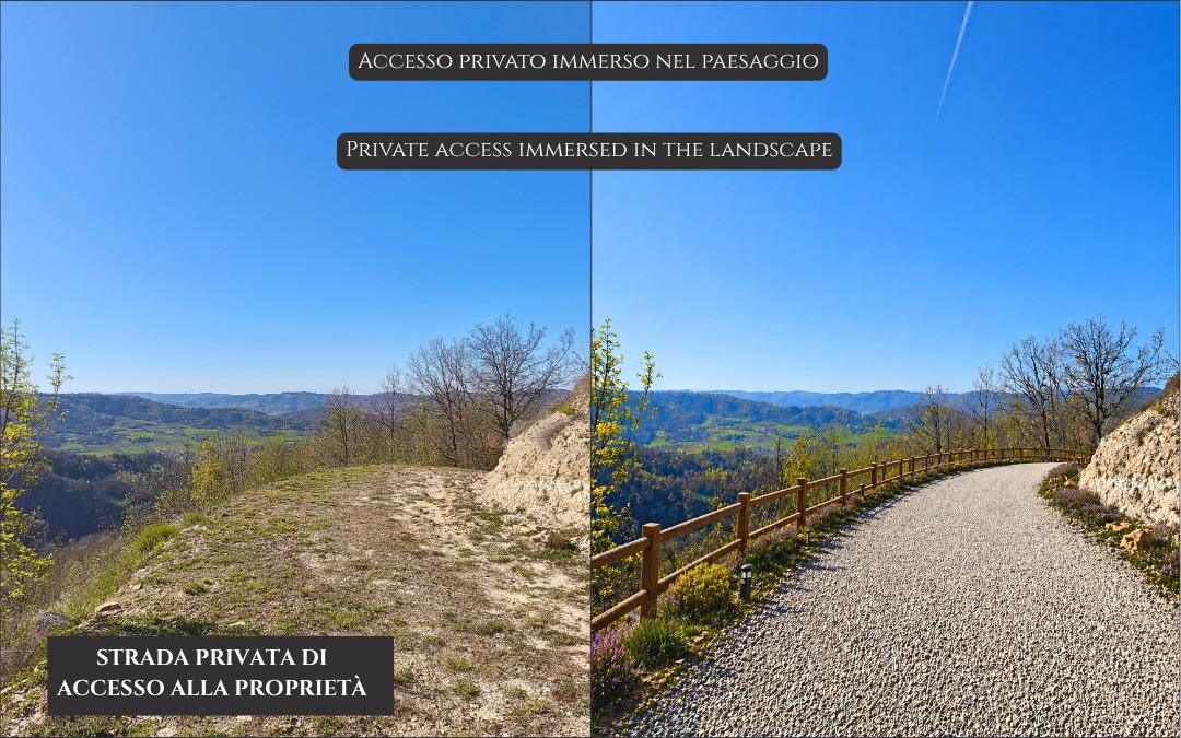 Panoramic Villa in Monferrato with Over 2 Hectares of Private Land – Rare Opportunity to Complete and Customize