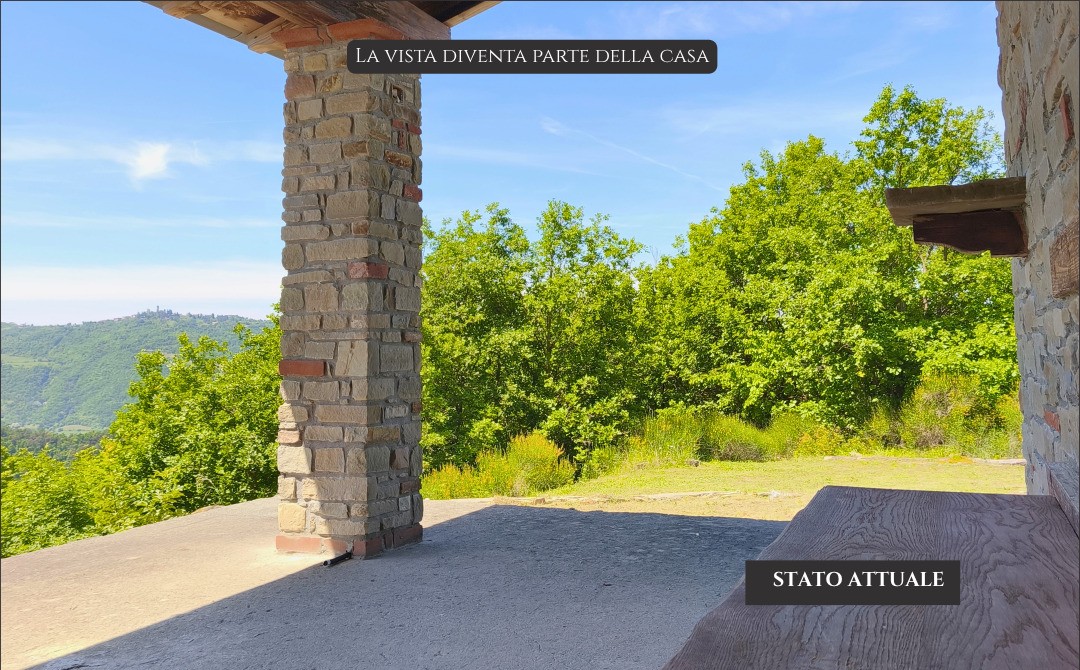 Panoramic Villa in Monferrato with Over 2 Hectares of Private Land – Rare Opportunity to Complete and Customize