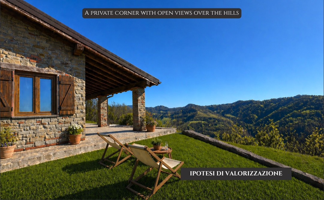 Panoramic Villa in Monferrato with Over 2 Hectares of Private Land – Rare Opportunity to Complete and Customize