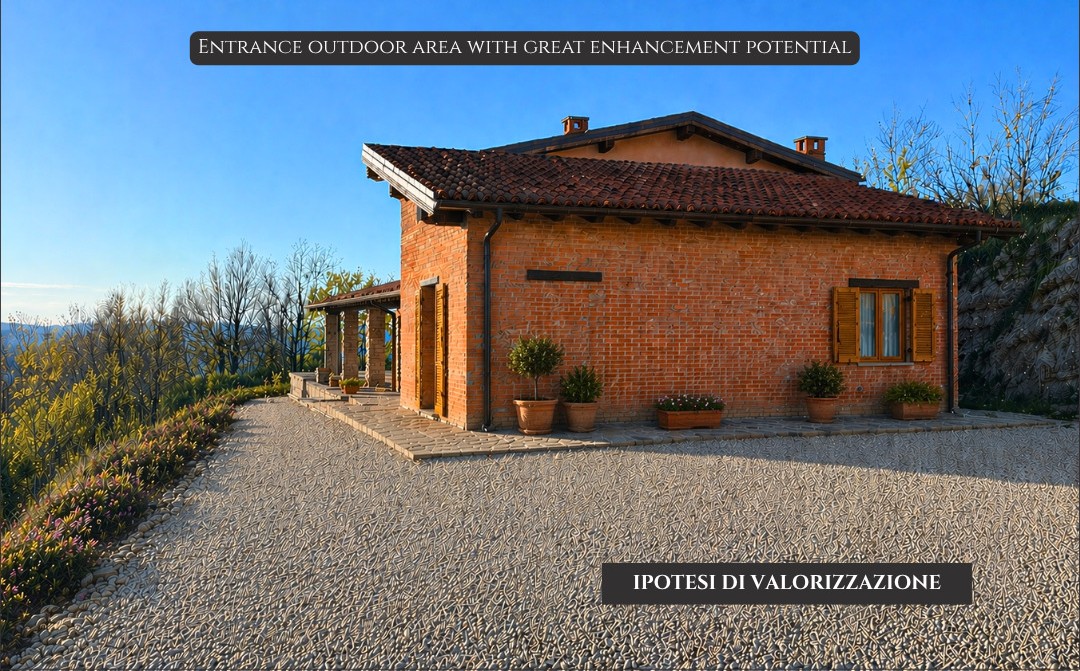 Panoramic Villa in Monferrato with Over 2 Hectares of Private Land – Rare Opportunity to Complete and Customize