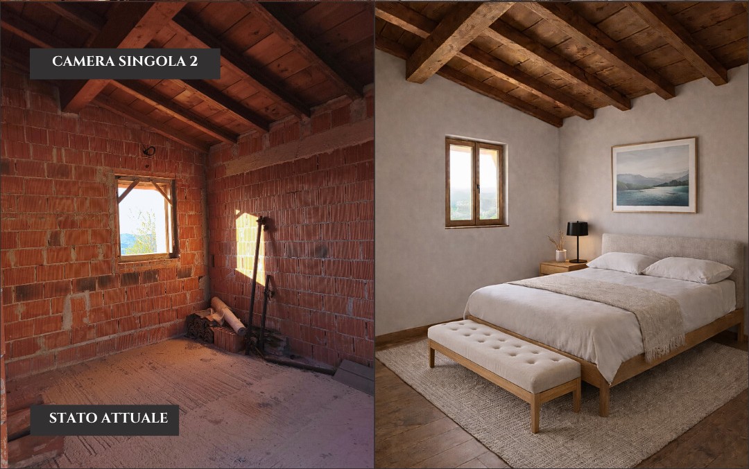 Panoramic Villa in Monferrato with Over 2 Hectares of Private Land – Rare Opportunity to Complete and Customize