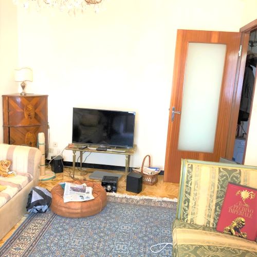 Apartment near the sea with terrace for sale in Rapallo in the Liguria region, Italy