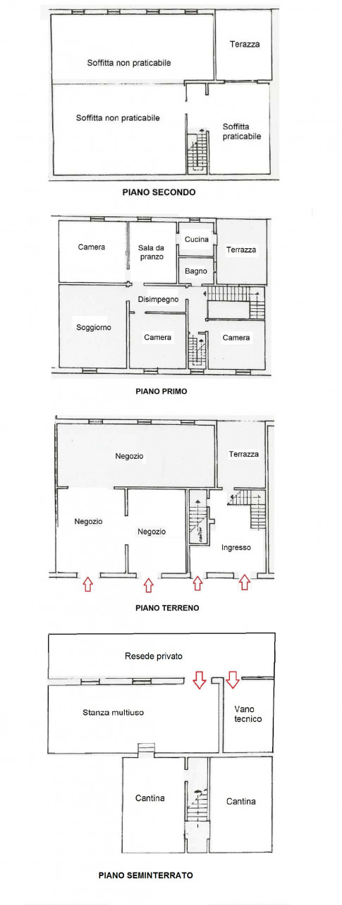 Charmed Townhouse/Villa for Sale in Abbadia di Montepulciano (SI), Tuscany