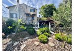 Two-story independent apartment with driveway courtyard, garden.