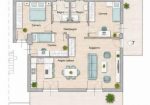 Apartment of 136 sqm with seaview with garden and terrace for sale in Chiavari in the Liguria region, Italy
