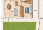 Apartment of 143 sqm with seaview with garden and terrace for sale in Chiavari in the Liguria region, Italy