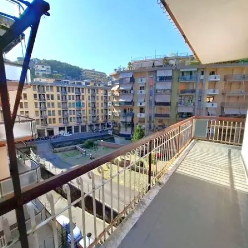Apartment  near the sea with terrace for sale in Rapallo in the Liguria region, Italy