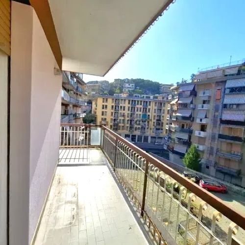Apartment  near the sea with terrace for sale in Rapallo in the Liguria region, Italy