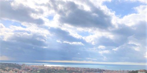 Apartment of 143 sqm with seaview with garden and terrace for sale in Chiavari in the Liguria region, Italy