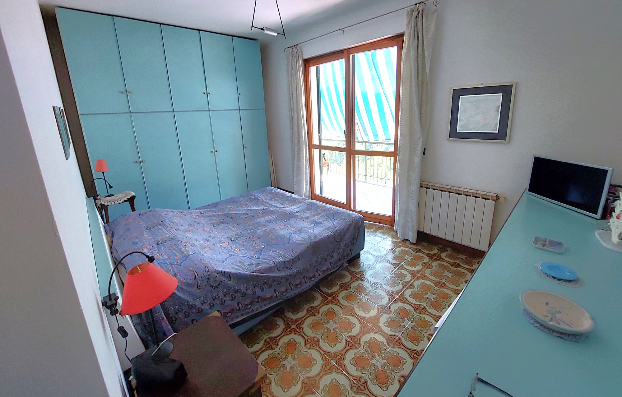 Apartment  with seaview with garden and terrace for sale in Rapallo in the Liguria region, Italy