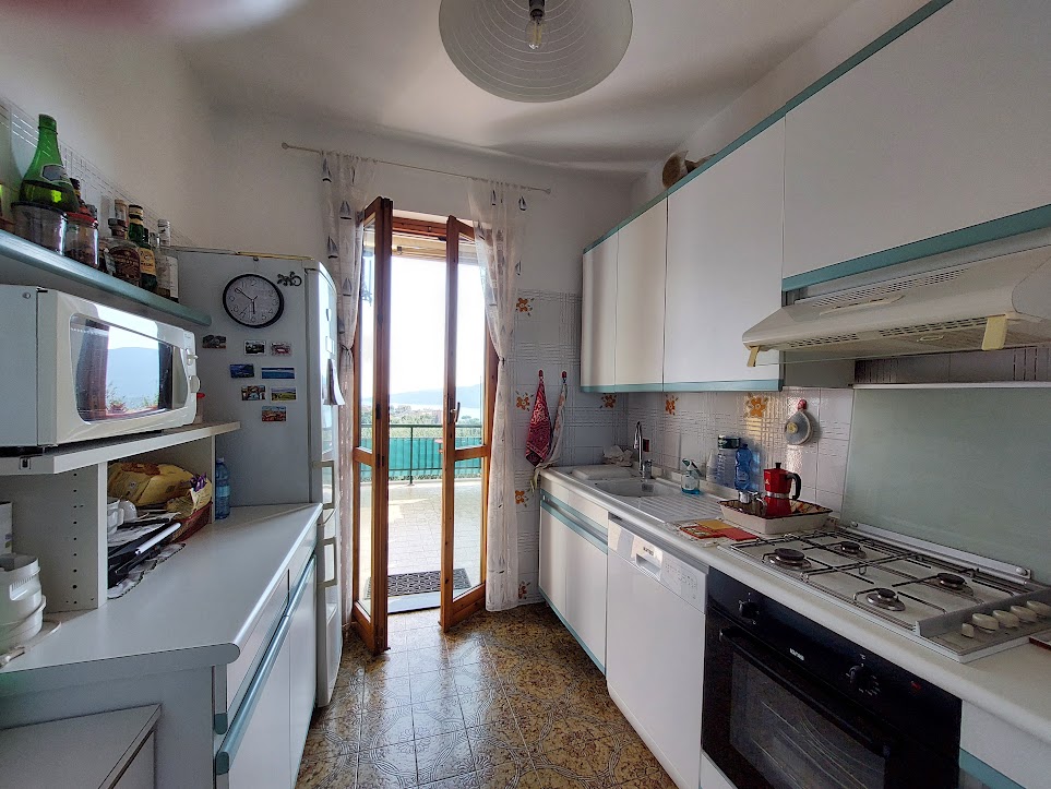 Apartment  with seaview with garden and terrace for sale in Rapallo in the Liguria region, Italy