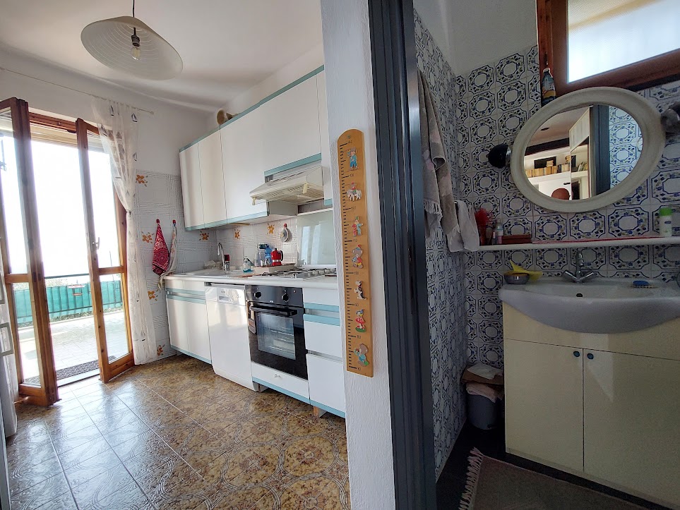 Apartment  with seaview with garden and terrace for sale in Rapallo in the Liguria region, Italy