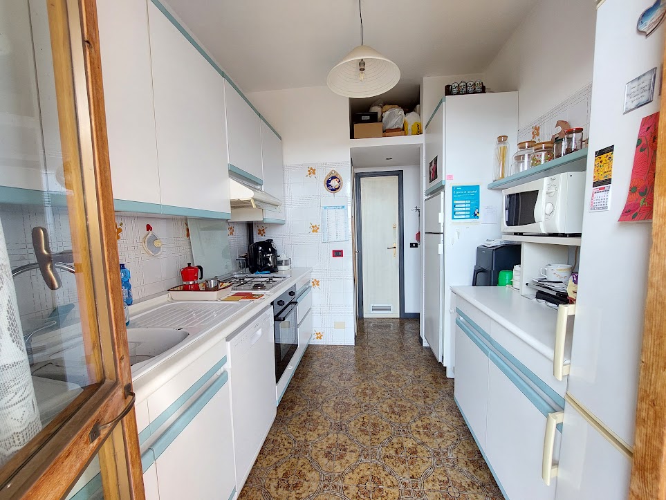 Apartment  with seaview with garden and terrace for sale in Rapallo in the Liguria region, Italy
