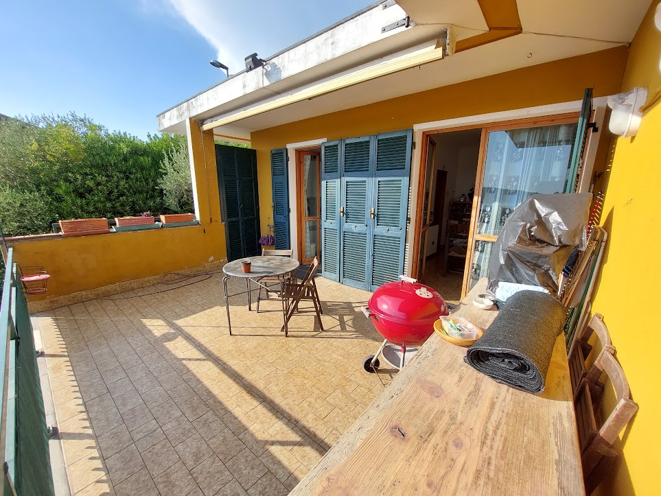 Apartment  with seaview with garden and terrace for sale in Rapallo in the Liguria region, Italy