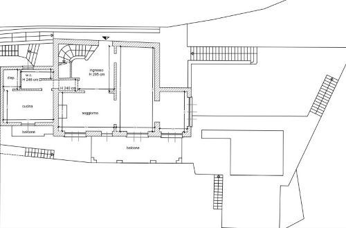 Ref. 5777 – Zoagli – Detached villa on the most pristine cliff of the Tigullio Gulf, with private access to the sea – One of a kind and overlooking th
