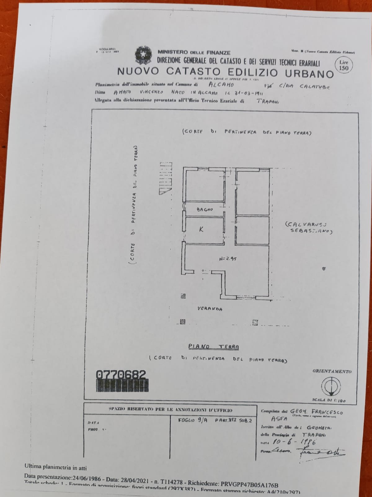 House in Alcamo Marina – EUR 220,000