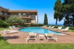 Panoramic apartment facing Isola Bella for sale in Taormina