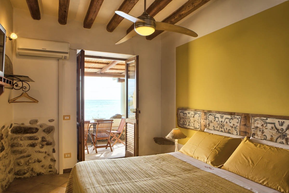 Two Seafront Homes with Private Land, Salina