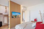 Panoramic apartment facing Isola Bella for sale in Taormina