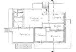 Ref. 5093 – Rapallo-Zoagli – Penthouse with sea view in a two-family villa with independent entrance – Four-room apartment independent on 4 sides with