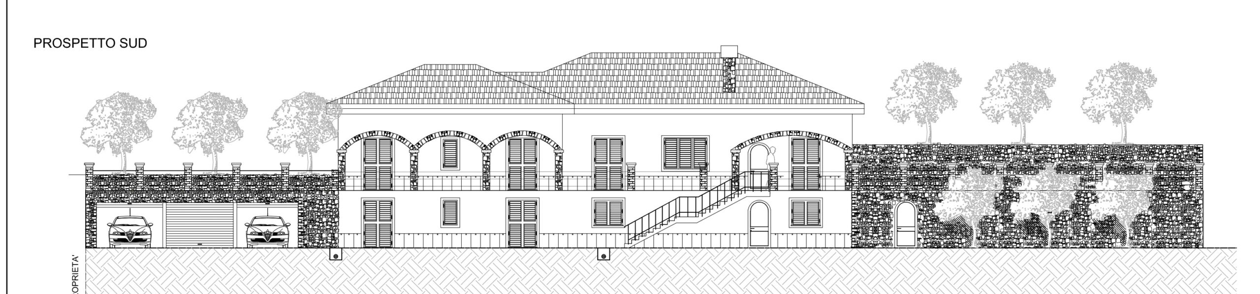 Chiavari – Rialto – Detached villa on the first hill – Complete sea view of the entire Gulf of Tigullio – Two hundred and seventy square meters immer